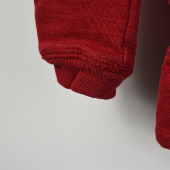 Cherry red full zip hoodie from Nautica 4T - Picture 6 of 8